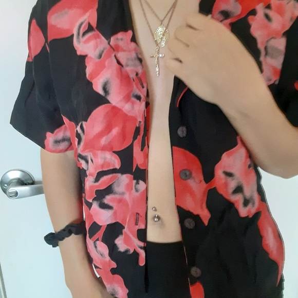 Tropical button up - Picture 2 of 2